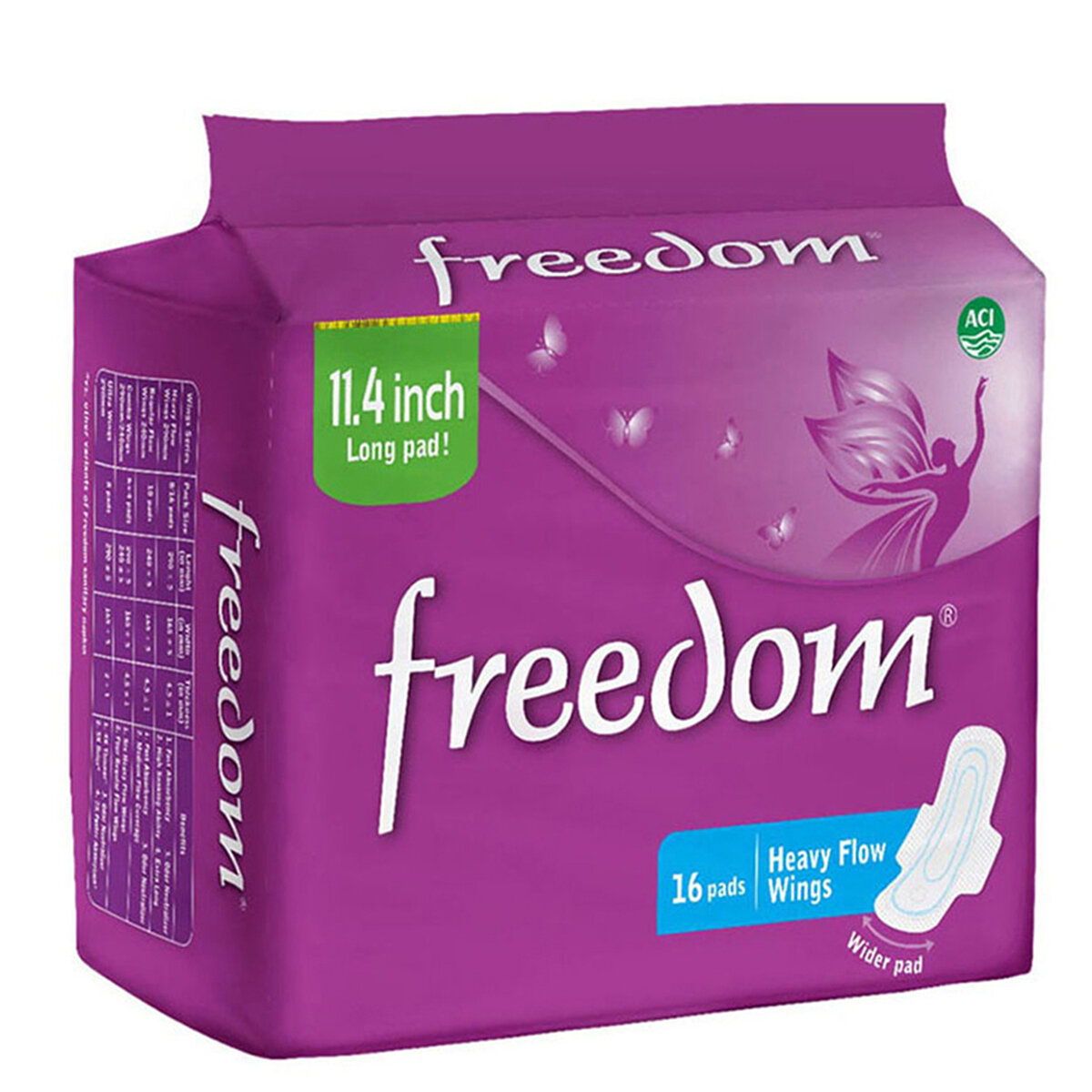 Freedom Heavy Flow Wings â 16 Pads - pad