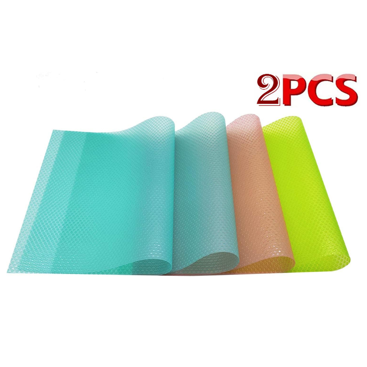 Washable Waterproof Refrigerator & Drawer Mats|2 Pcs Combo