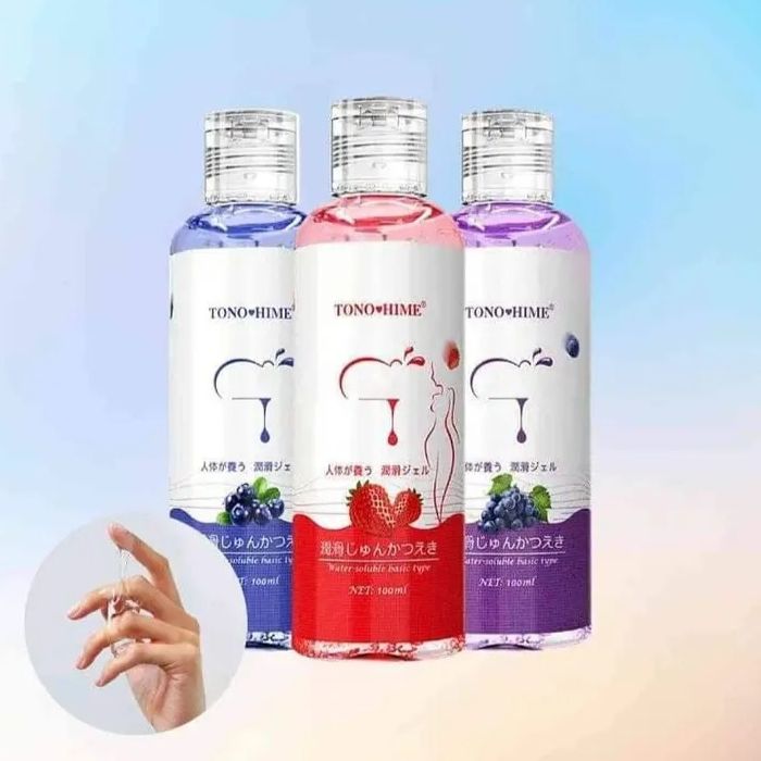 TONO HIME Fruit Flavor Water-soluble Basic Type Lubricant Gel 100ml