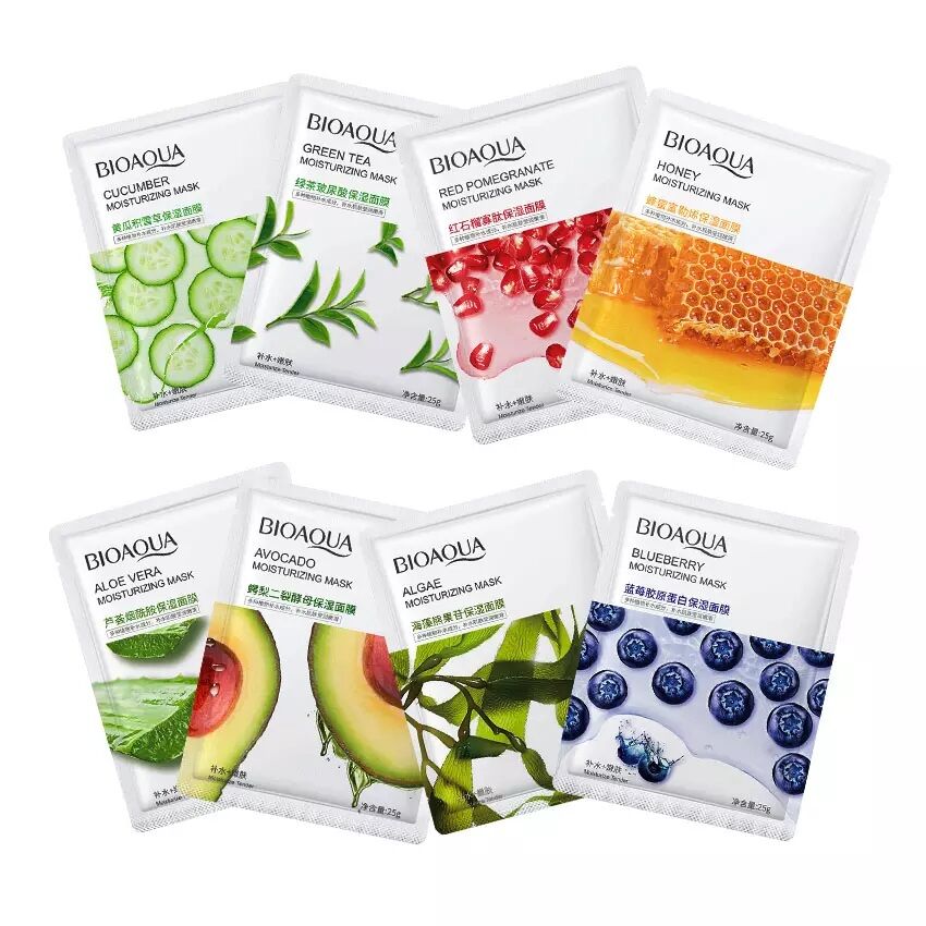 Bioaqua Many Sheet Mask Single Piece 25g