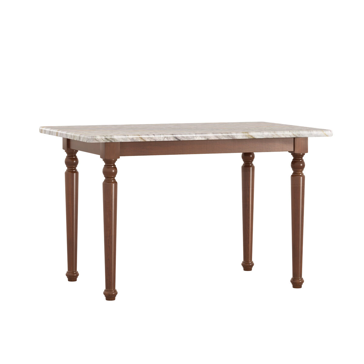 Regal Wooden Edessa Dining Table - Antique (Four Seater) TDH-341-3-1-20 993191