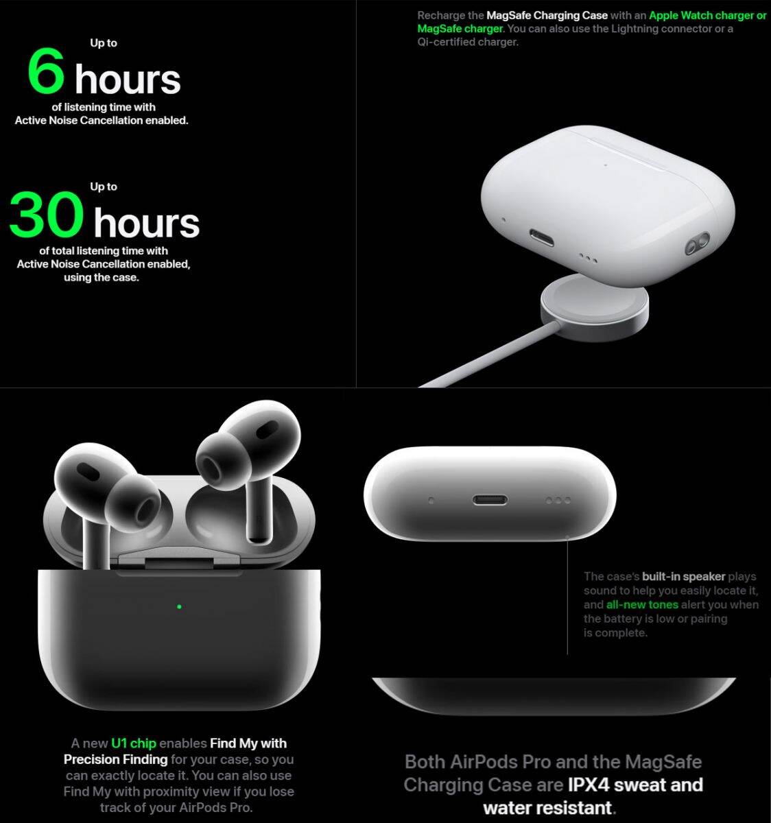 Airpods Pro 2nd Gen Wireless Charging Bluetooth Headphone
