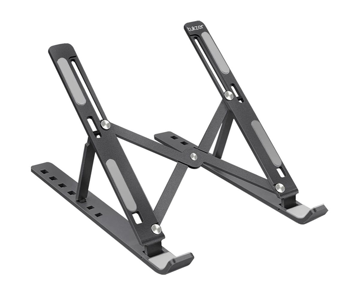 Creative Folding Laptop Stand – Premium Aluminum Alloy Bracket for 10-17 Inch Tablets & Laptops